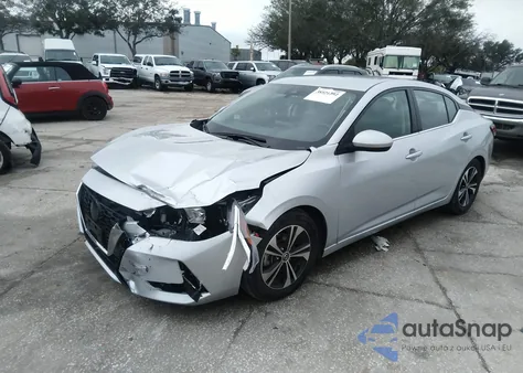2022 Nissan Sentra Sv Xtronic Cvt from USA, damaged, VIN 3N1AB8CV2NY258377